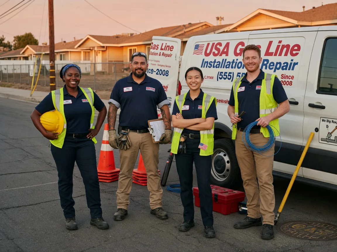 Gas Line Installation company in Leeper, PA